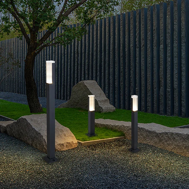 Tierfreundliche Solar Gartenlampe warmweiß wetterfest mit Dämmerungssensor für Außenbereich