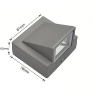 SolarLicht Flair Außenwandleuchte wetterfest LED modern Gartenlampe