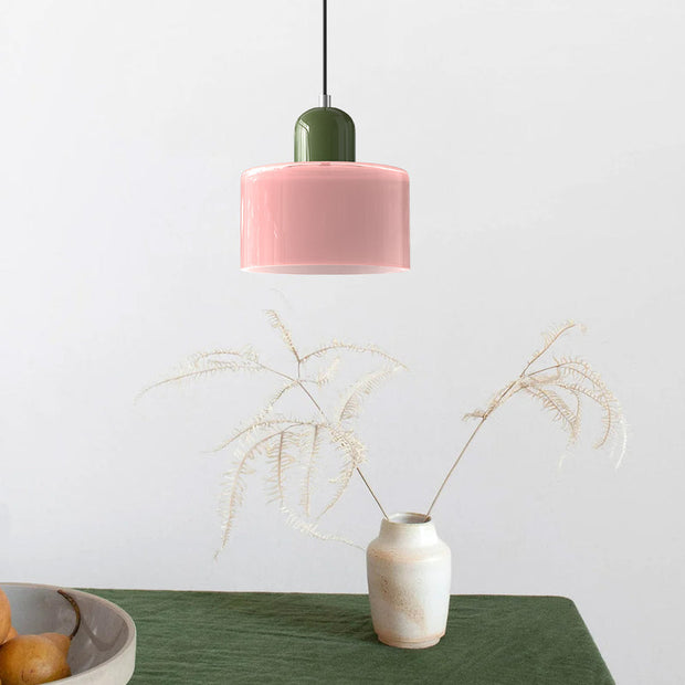 Glas-Pendelleuchte - LED, Glas/Metall, Max 12W, Druckknopfschalter, E27, CE/UL zertifiziert, moderne Eleganz Deckenlampen