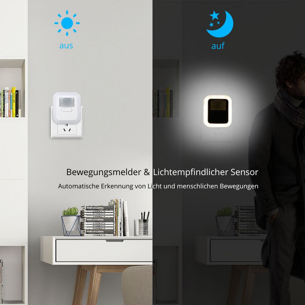 MoveLux - schaltet sich automatisch aus Wandleuchten