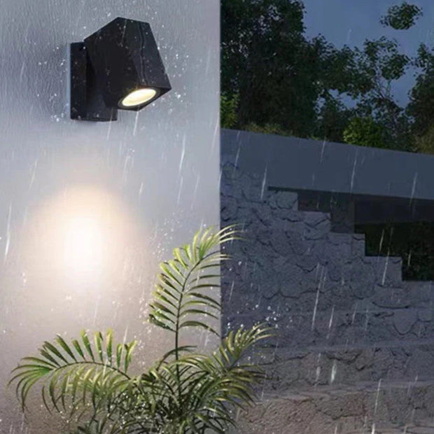 LED-Block - Wetterfeste Wandleuchte