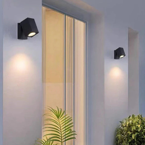 LED-Block - Wetterfeste Wandleuchte