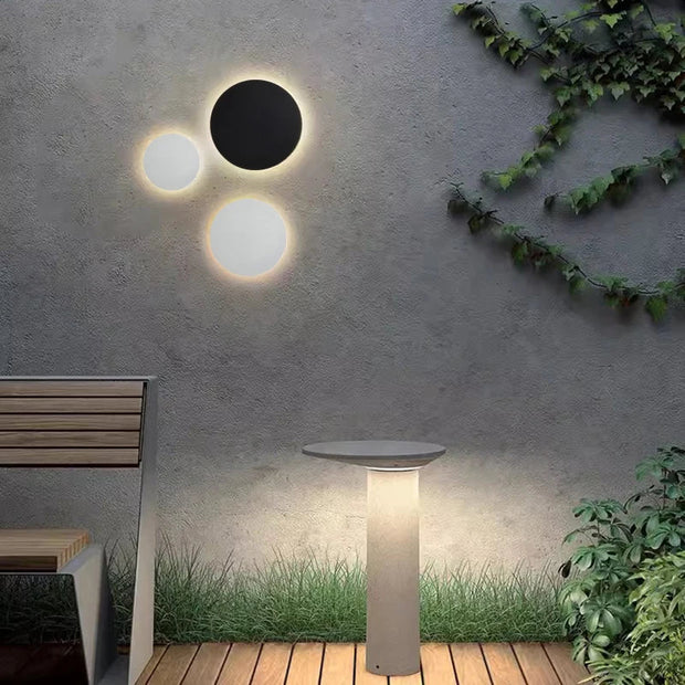 WetterLicht LED Außenwandleuchte IP65 wasserdicht warmweiß für Garten Terrasse Balkon