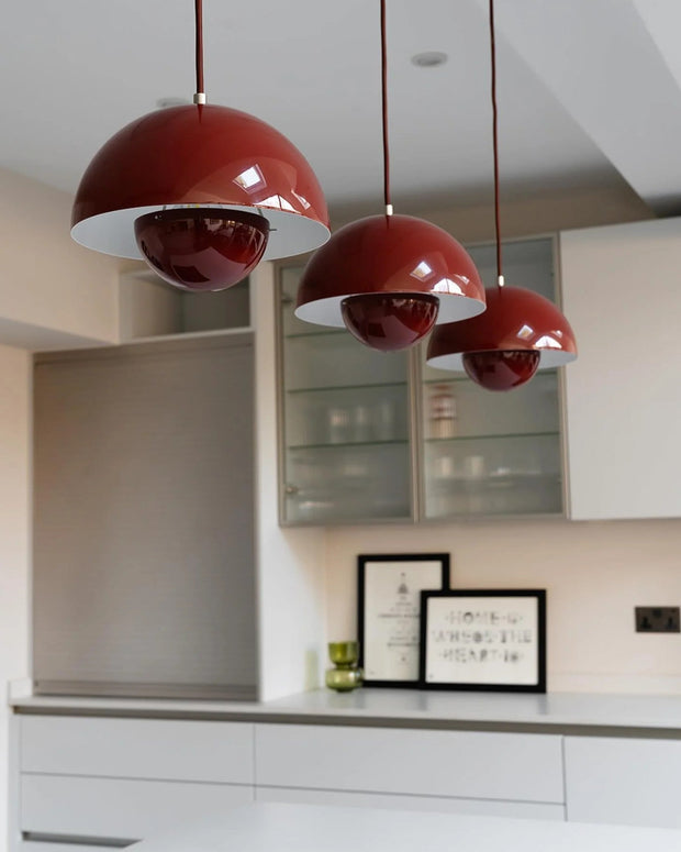 LoftÉlan Hängeleuchte, Ø23cm Deckenleuchte, 16W, Einstellbares 2m Kabel, Warmweiß Deckenlampen
