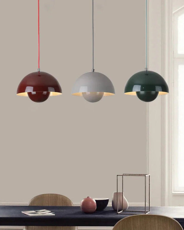LoftÉlan Hängeleuchte, Ø23cm Deckenleuchte, 16W, Einstellbares 2m Kabel, Warmweiß Deckenlampen