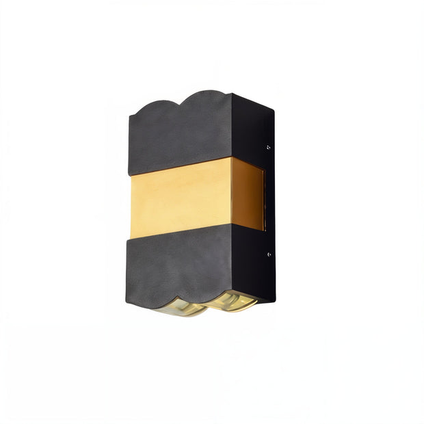 Wetterfeste LED Außenwandleuchte modern Aluminium IP65 Marthova
