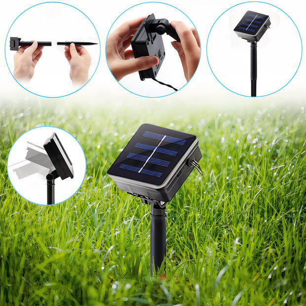 LichtBlume Solarleuchte Außenlampen