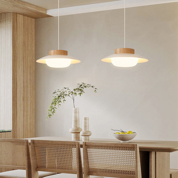 LumiSchale Hängeleuchte, 30cm, Moderne LED, AC 90-260V Deckenlampen