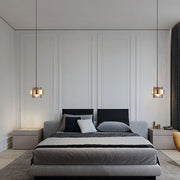 Glasviva Hängelampe mit verstellbarem 120cm Kabel - Metall & Glas E27 Deckenleuchte, AC Power, ROHS/CCC/CE zertifiziert