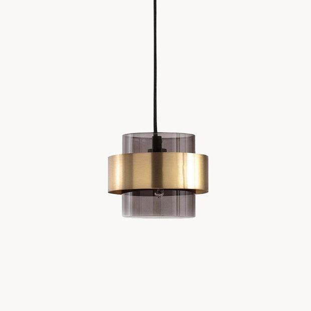 Glasviva Hängelampe mit verstellbarem 120cm Kabel - Metall & Glas E27 Deckenleuchte, AC Power, ROHS/CCC/CE zertifiziert