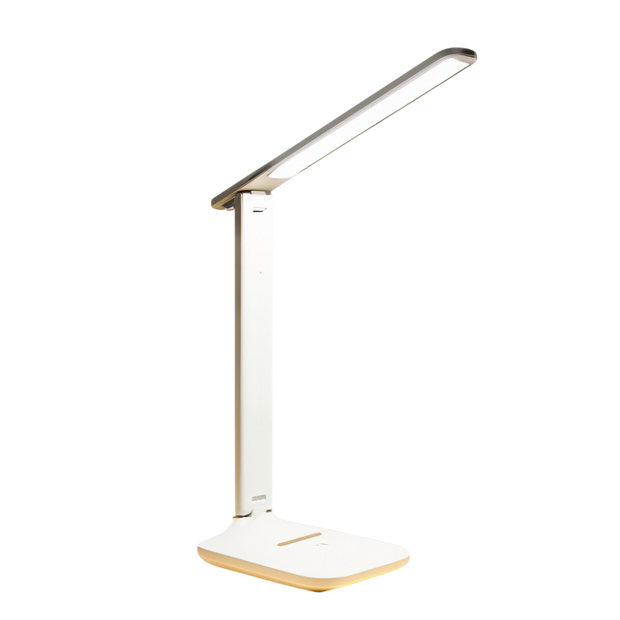 LichtFlex LED Schreibtischlampe dimmbar mit USB und Augenschutz für Büro und Zuhause