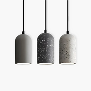 Industrielle Hängelampe aus Beton für Esszimmer und Wohnzimmer modern stilvoll