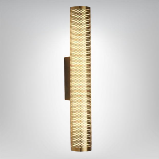 GoldÉlan Wandleuchte, Luxuriöse goldene Wandleuchte | LED, ART DECO Stil, 12W, verkabelt