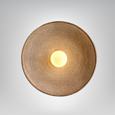 Vintara Wandleuchte - Harz & mattiertes Glas, Vintage-Stil, einfache Installation