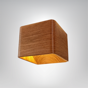 NordLicht Arla Wandleuchte Holzoptik – Moderne LED Beleuchtung für Schlafzimmer & Wohnzimmer