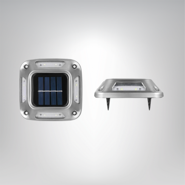 SonnenWege Lichtstein LED Gartenbeleuchtung Solar Wasserdicht Außenleuchte