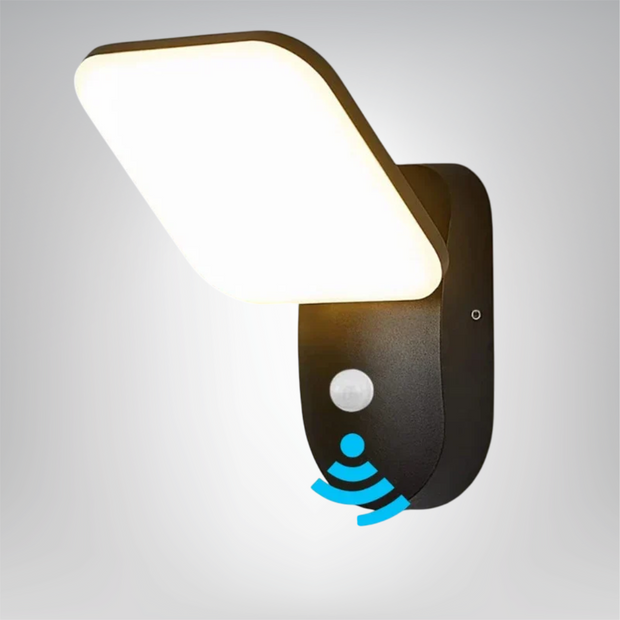 Lichtschild Bewegungslicht für Außen mit PIR Sensor wetterfest LED Außenlampe