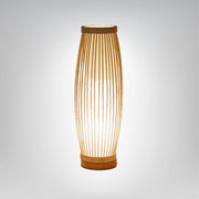 bambus tischlampe zen stil warmes licht orientalische dekoration