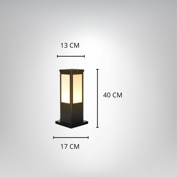 Solar LED Außenlampe tierfreundlich wetterfest für Garten Terrasse