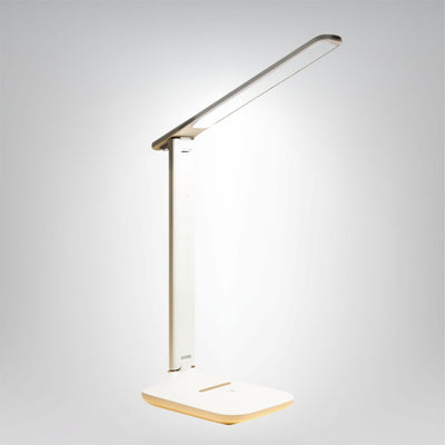 LichtFlex LED Schreibtischlampe dimmbar mit USB und Augenschutz für Büro und Zuhause