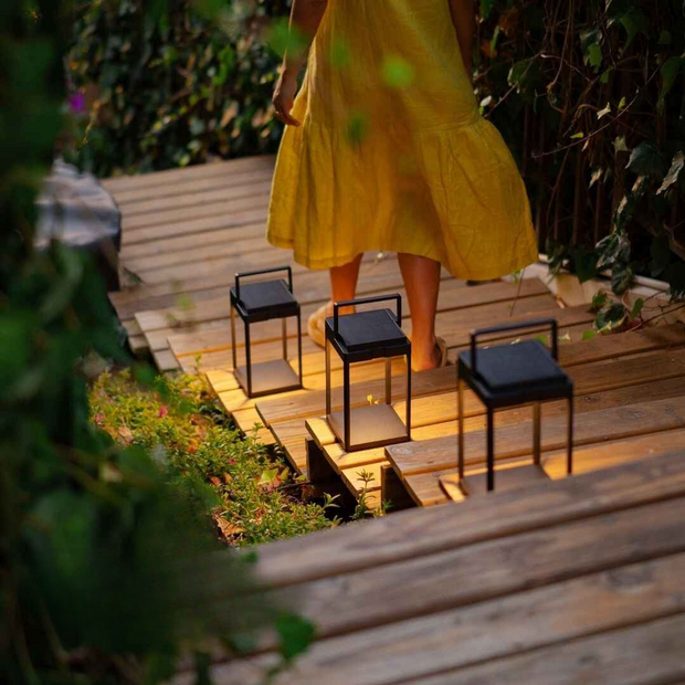 Solar Design Laterne für Außen | MARTHOVA Lunevra | Wetterfest & Modern