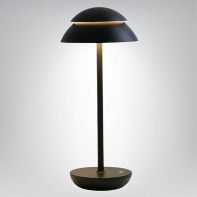 Elegante dimmbare LED Tischlampe kabellos aus Aluminium für stilvolles Zuhause