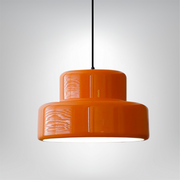 Art DecoRay Pendelleuchte - gebürstetes Metall & poliertes Chrom Deckenlampen