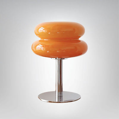 Italienische Design Tischlampe Luminova Panton mit Touchfunktion LED Verner Panton Stil