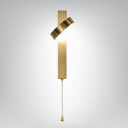 DrehLicht 350° Wandlampe, 9W LED, moderne Wandleuchte für Zuhause - Metall & Acryl, DC betrieben