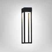 Solar Außenlampe LED schwarz modern wasserdicht für Garten und Terrasse