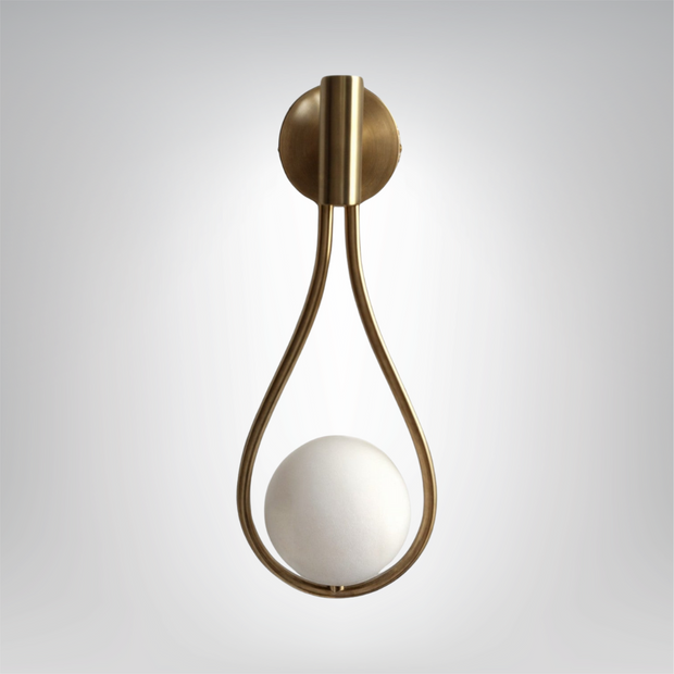 LichtLivi Wandleuchte Schwarz/Gold, G4 LED, Eisen+Glas, Up/Down Wandleuchten