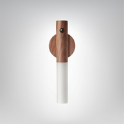 NachtGlanz Leuchte, LED, Warmweiß, Holz, USB-aufladbar Wandleuchten