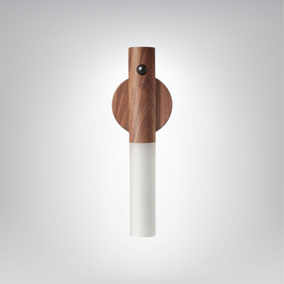 NachtGlanz Leuchte, LED, Warmweiß, Holz, USB-aufladbar Wandleuchten