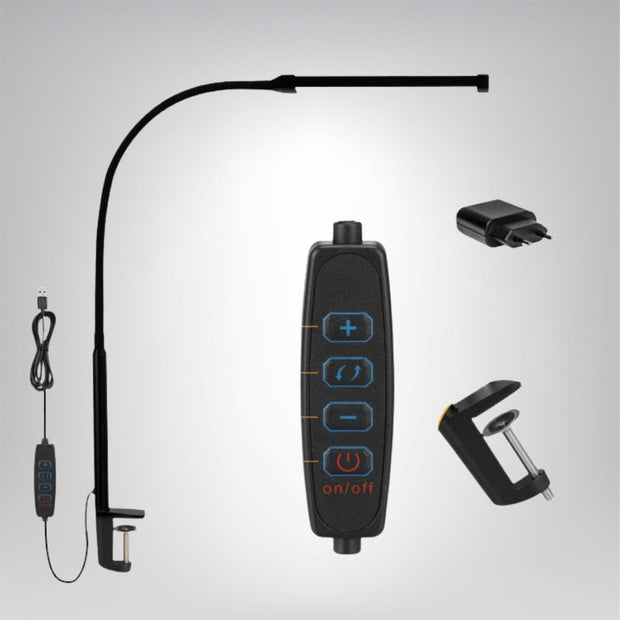 LED Schreibtischlampe dimmbar flexibel augenschonend modern USB