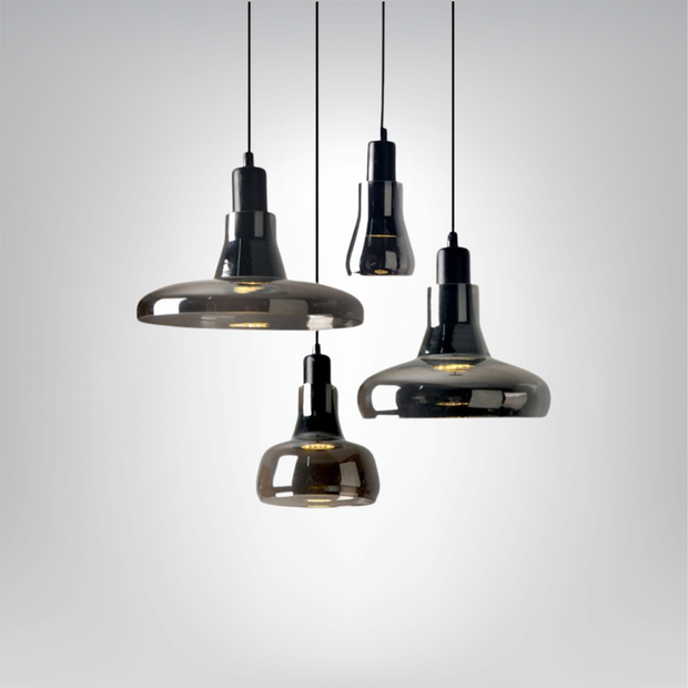 RauchGlanz Pendelleuchte, energiesparend, 90-260V, elegantes Design Deckenlampen