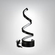 LichtSpirale LED Tischlampe dimmbar modern energiesparend für Wohnzimmer und Büro