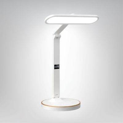 LED Tischlampe mit Uhr Modernes Design Energiesparend und Touch Steuerung