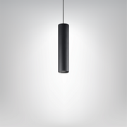 ZyluLux Pendelleuchte, Matt Schwarz - Aluminium - Höhenverstellbar - Modern