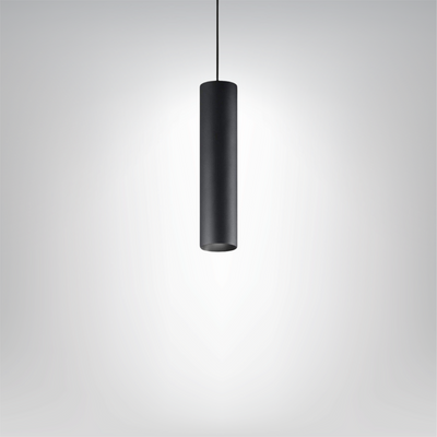 ZyluLux Pendelleuchte, Matt Schwarz - Aluminium - Höhenverstellbar - Modern