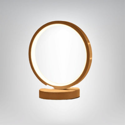 GlanzAura Tischleuchte Gold Weiß Modern für Wohnzimmer Schlafzimmer Büro