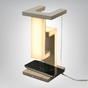 SchwebeLicht Aura moderne LED Tischlampe mit kabellosem Laden