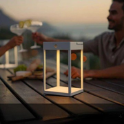 Solar Design Laterne für Außen | MARTHOVA Lunevra | Wetterfest & Modern