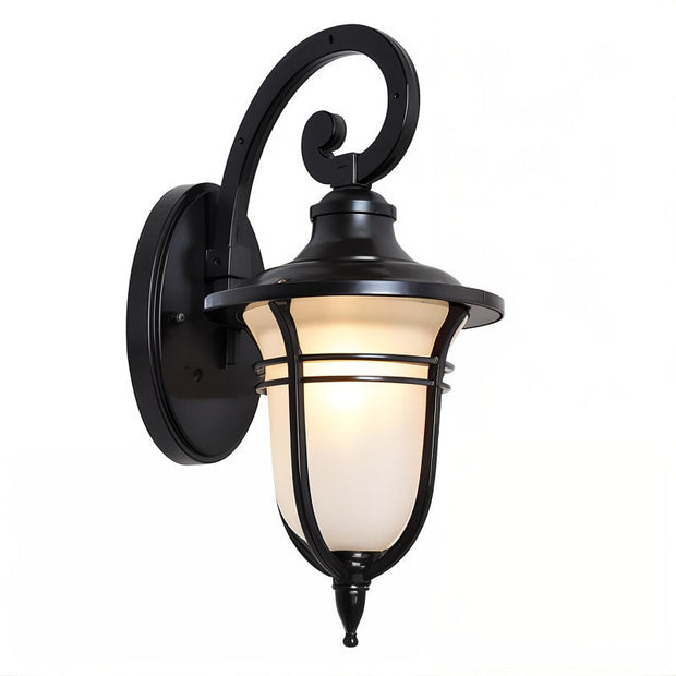 Vintage Außenwandleuchte im klassischen Stil | Wetterfeste Marthova Lampe für Haus & Garten