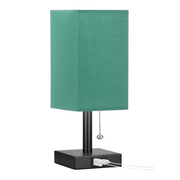 LumoLade dimmbare LED Tischlampe mit USB Ladeanschlüssen und 3 Farbtemperaturen