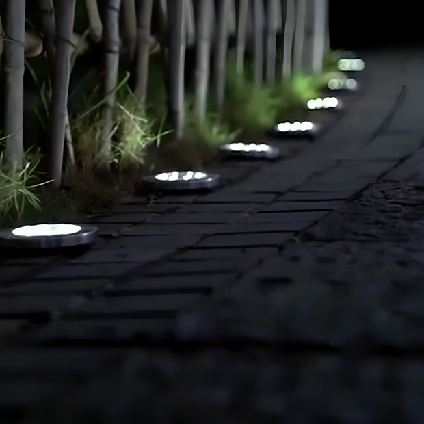 Solar Gartenleuchten wetterfest – LED Außenbeleuchtung Solarglanz im 2er-Set | Marthova