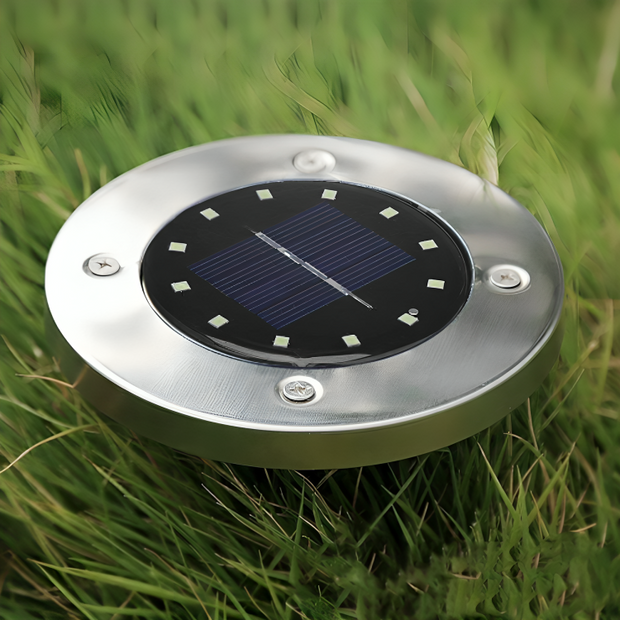 Solar Gartenleuchten wetterfest – LED Außenbeleuchtung Solarglanz im 2er-Set | Marthova