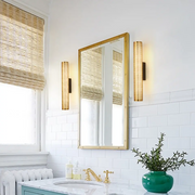 GoldÉlan Wandleuchte, Luxuriöse goldene Wandleuchte | LED, ART DECO Stil, 12W, verkabelt