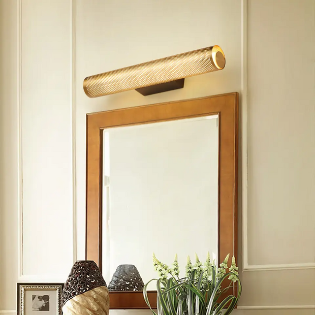 GoldÉlan Wandleuchte, Luxuriöse goldene Wandleuchte | LED, ART DECO Stil, 12W, verkabelt