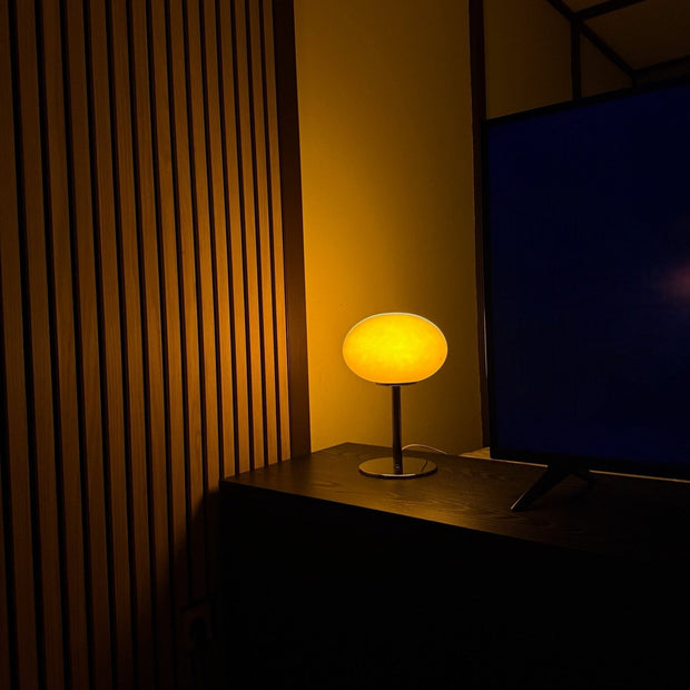 LumaKugel – Moderne dimmbare Tischlampe mit 3 Lichtmodi für stimmungsvolle Beleuchtung