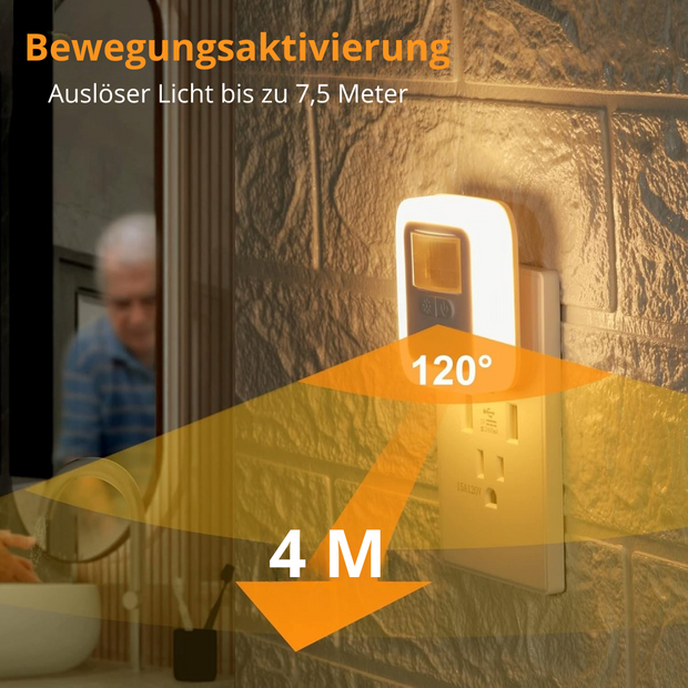 MoveLux - schaltet sich automatisch aus Wandleuchten